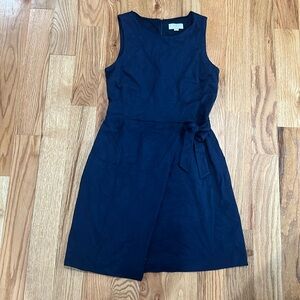 Navy blue Loft summer dress